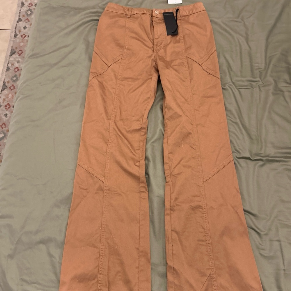 Forever 21 Tan Chinos Classic Cotton Blend Small